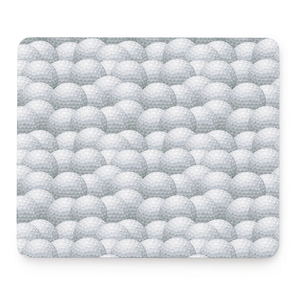 Big Golf Ball Pattern Print Mouse Pad