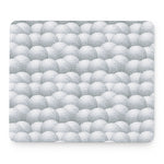 Big Golf Ball Pattern Print Mouse Pad