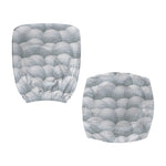 Big Golf Ball Pattern Print Office Chair Cover