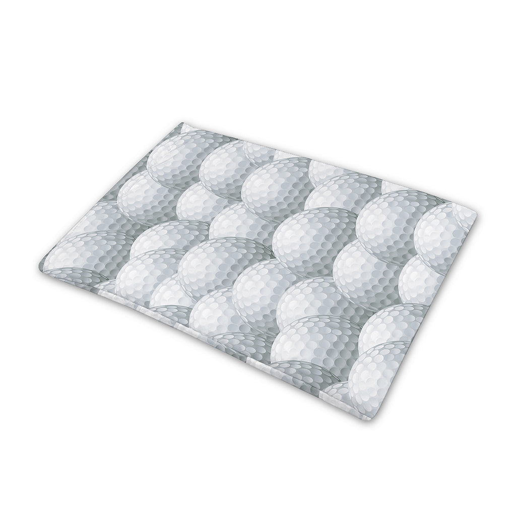 Big Golf Ball Pattern Print Pet Cooling Mat Cover