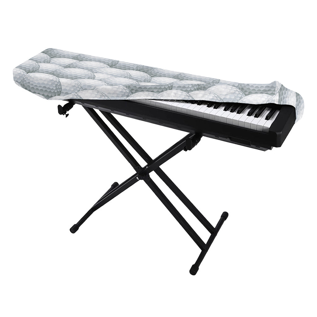 Big Golf Ball Pattern Print Piano Keyboard Cover