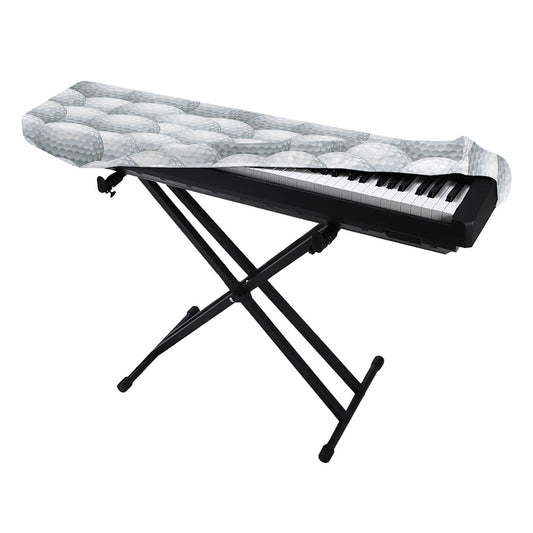 Big Golf Ball Pattern Print Piano Keyboard Cover