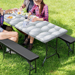 Big Golf Ball Pattern Print Picnic Table Cover