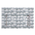 Big Golf Ball Pattern Print Placemat