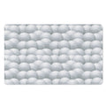 Big Golf Ball Pattern Print Polyester Doormat