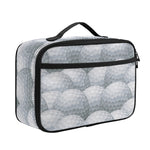 Big Golf Ball Pattern Print Portable Lunch Bag