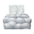 Big Golf Ball Pattern Print Rectangle Tissue Box Cover