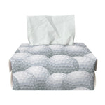 Big Golf Ball Pattern Print Rectangle Tissue Box Cover
