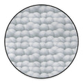 Big Golf Ball Pattern Print Round Floor Mat