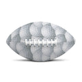 Big Golf Ball Pattern Print Rugby Ball
