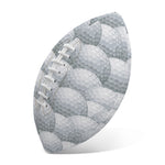 Big Golf Ball Pattern Print Rugby Ball