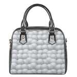 Big Golf Ball Pattern Print Shoulder Handbag