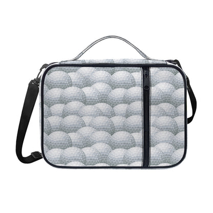 Big Golf Ball Pattern Print Shoulder Strap Bible Bag