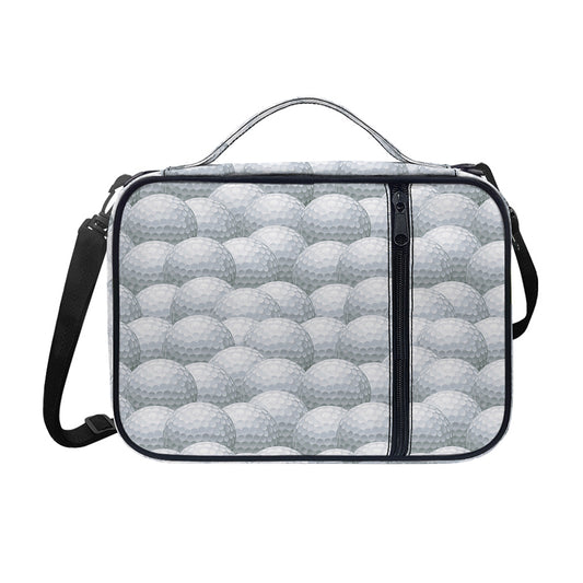 Big Golf Ball Pattern Print Shoulder Strap Bible Bag