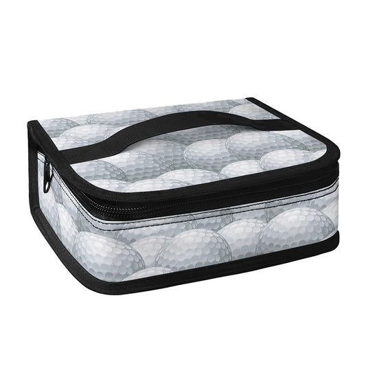 Big Golf Ball Pattern Print Small Lunch Bag