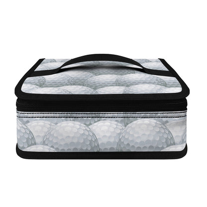 Big Golf Ball Pattern Print Small Lunch Bag