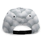 Big Golf Ball Pattern Print Snapback Cap