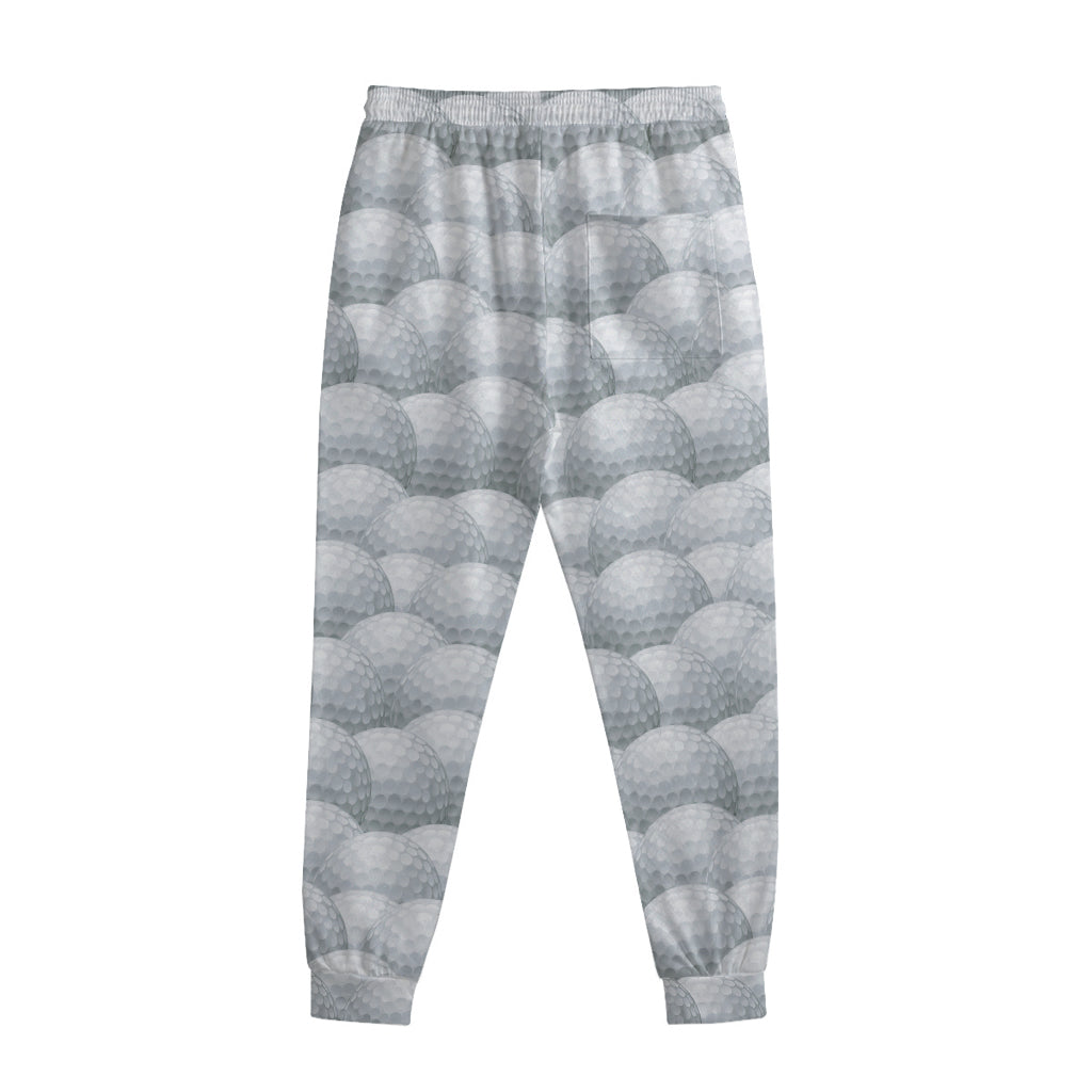 Big Golf Ball Pattern Print Sweatpants
