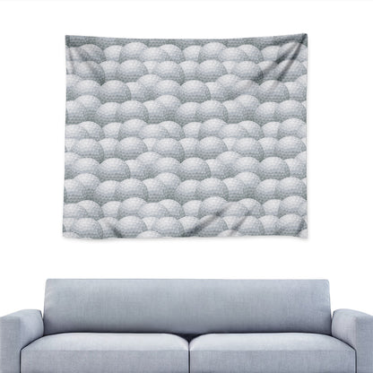 Big Golf Ball Pattern Print Tapestry