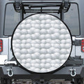 Big Golf Ball Pattern Print Tire Cover