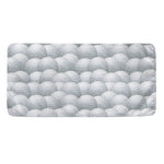 Big Golf Ball Pattern Print Towel