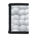 Big Golf Ball Pattern Print Trifold Wallet