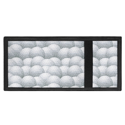 Big Golf Ball Pattern Print Trifold Wallet