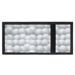 Big Golf Ball Pattern Print Trifold Wallet