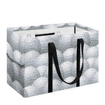 Big Golf Ball Pattern Print Utility Tote Bag