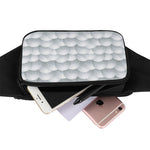 Big Golf Ball Pattern Print Waist Bag