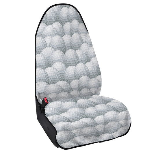 Big Golf Ball Pattern Print Waterproof Car Seat Cover