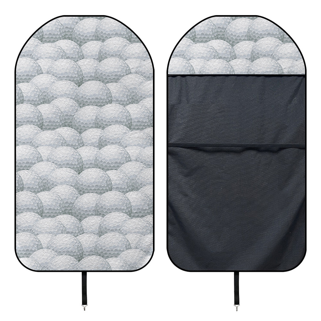 Big Golf Ball Pattern Print Waterproof Car Seat Cover