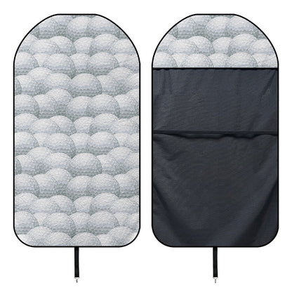 Big Golf Ball Pattern Print Waterproof Car Seat Cover