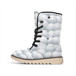 Big Golf Ball Pattern Print Winter Boots