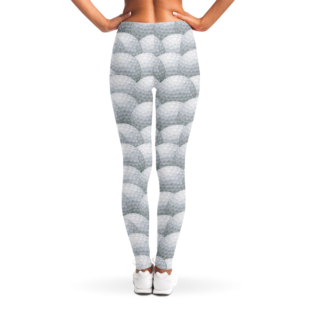 Big Golf Ball Pattern Print Women's Leggings
