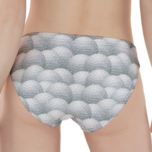 Big Golf Ball Pattern Print Women's Panties