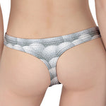 Big Golf Ball Pattern Print Women's Thong