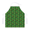 Bird Of Paradise And Palm Leaves Print Adjustable Apron