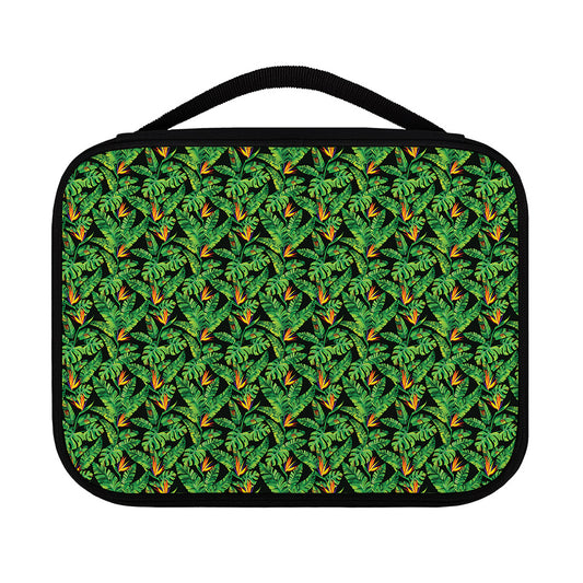 Bird Of Paradise And Palm Leaves Print Classic Bible Case