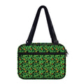 Bird Of Paradise And Palm Leaves Print Double Strap Bible Bag