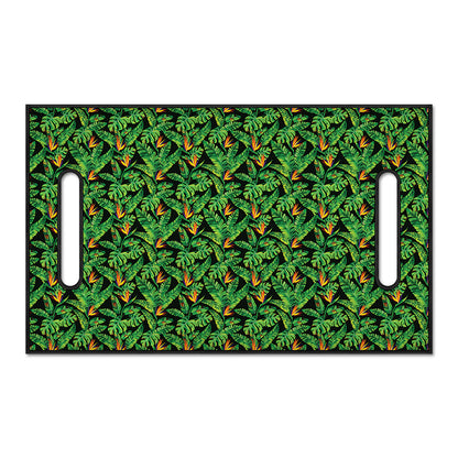 Bird Of Paradise And Palm Leaves Print Golf Cart Seat Cover