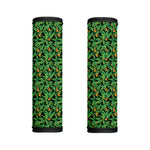Bird Of Paradise And Palm Leaves Print Handle Covers