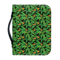 Bird Of Paradise And Palm Leaves Print Leather Bible Cover