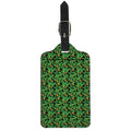 Bird Of Paradise And Palm Leaves Print Luggage Tag