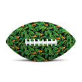 Bird Of Paradise And Palm Leaves Print Rugby Ball