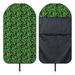 Bird Of Paradise And Palm Leaves Print Waterproof Car Seat Cover