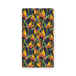 Bird Of Paradise Flower Pattern Print Baby Crib Sheet