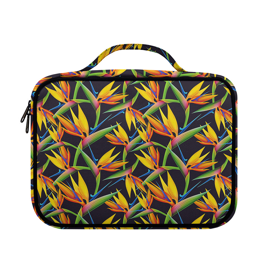 Bird Of Paradise Flower Pattern Print Briefcase Bible Bag