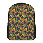 Bird Of Paradise Flower Pattern Print Casual Backpack