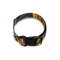 Bird Of Paradise Flower Pattern Print Dog Collar